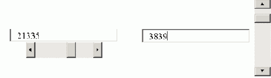 ScrollBar -  